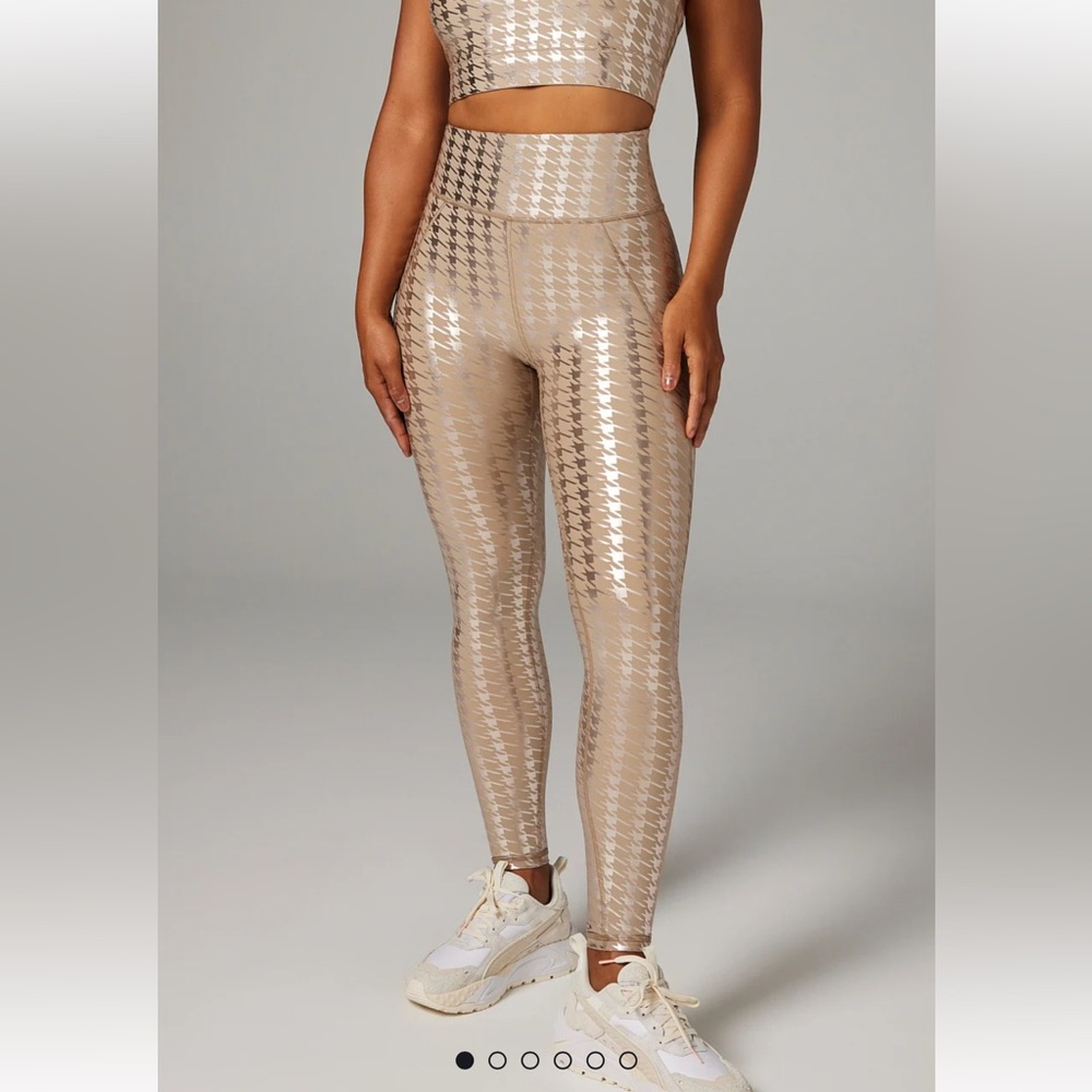 SavageXFenty Sky-Hi Houndstooth Super High-Waist Pocket Legging